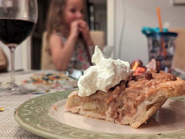 "Thank You," Said the Crazy Pie Lady